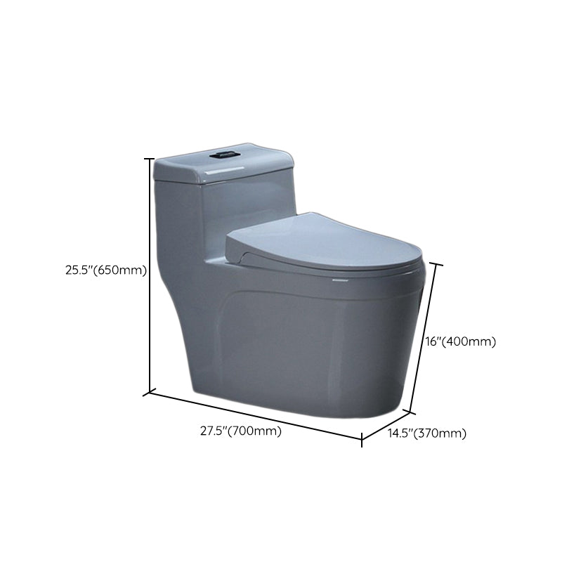 Traditional One Piece Flush Toilet Floor Mounted Urine Toilet for Bathroom