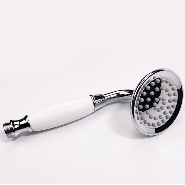 All-Copper Single-Function Handheld Shower Head European-Style Antique Rain Shower Head