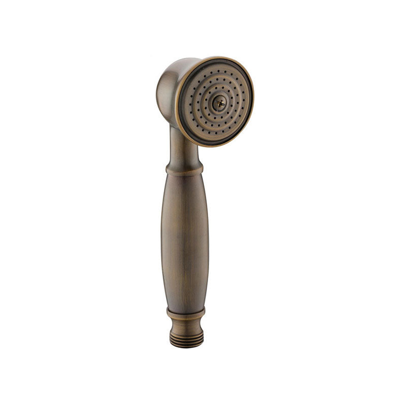 All-Copper Single-Function Handheld Shower Head European-Style Antique Rain Shower Head