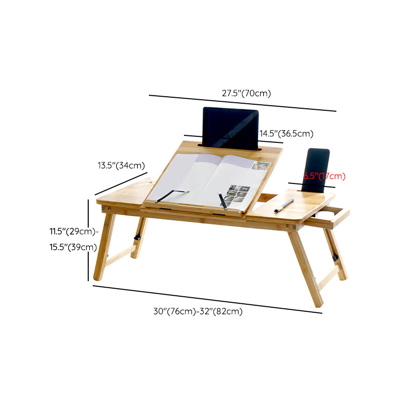 Contemporary Wooden Writing Desk Folding Office Desk for Office