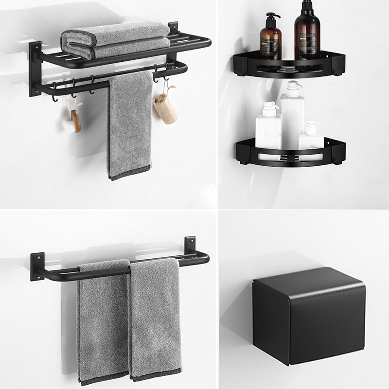 Matte Black Bathroom Hardware Set Modern Bathroom Accessory as Individual or as A Set