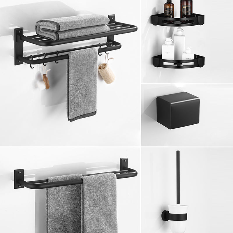 Matte Black Bathroom Hardware Set Modern Bathroom Accessory as Individual or as A Set