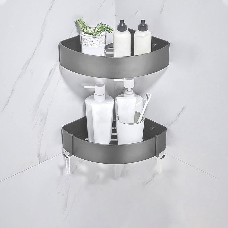 Modern Chrome Bathroom Accessory Set Aluminum Bath Hardware Set