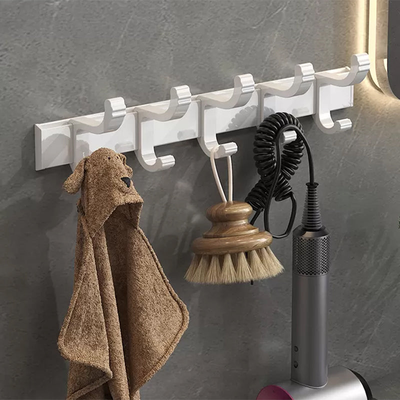 Modern White Bathroom Accessory As Individual Or As a Set in Metal