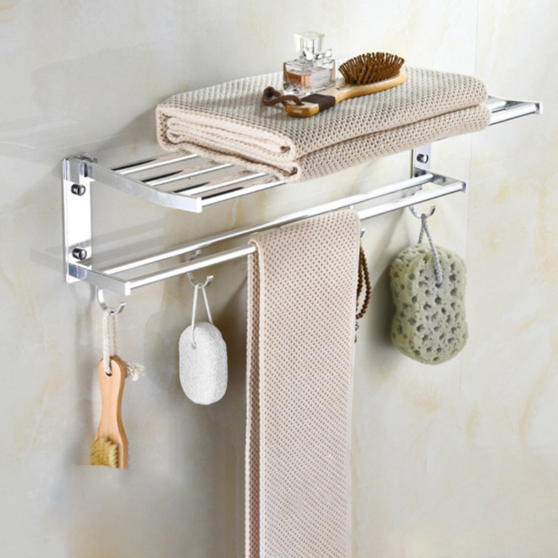 Modern Stainless Steel Paper Holder Bath Shelf Bathroom Accessory Kit