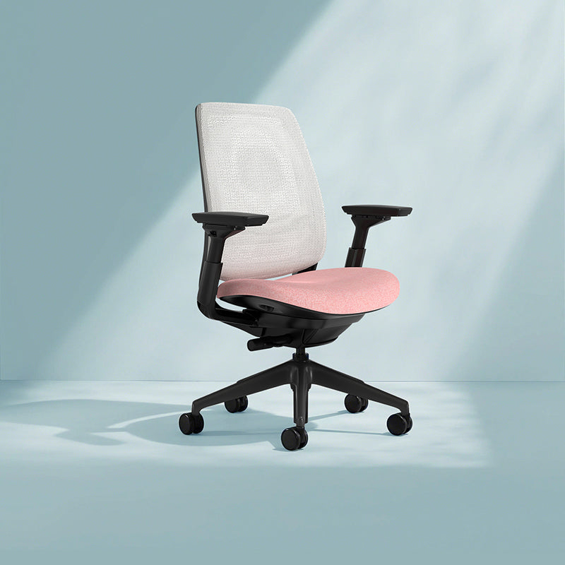 Removable Arms Desk Chair No Distressing Ergonomic Office Chair with Wheels