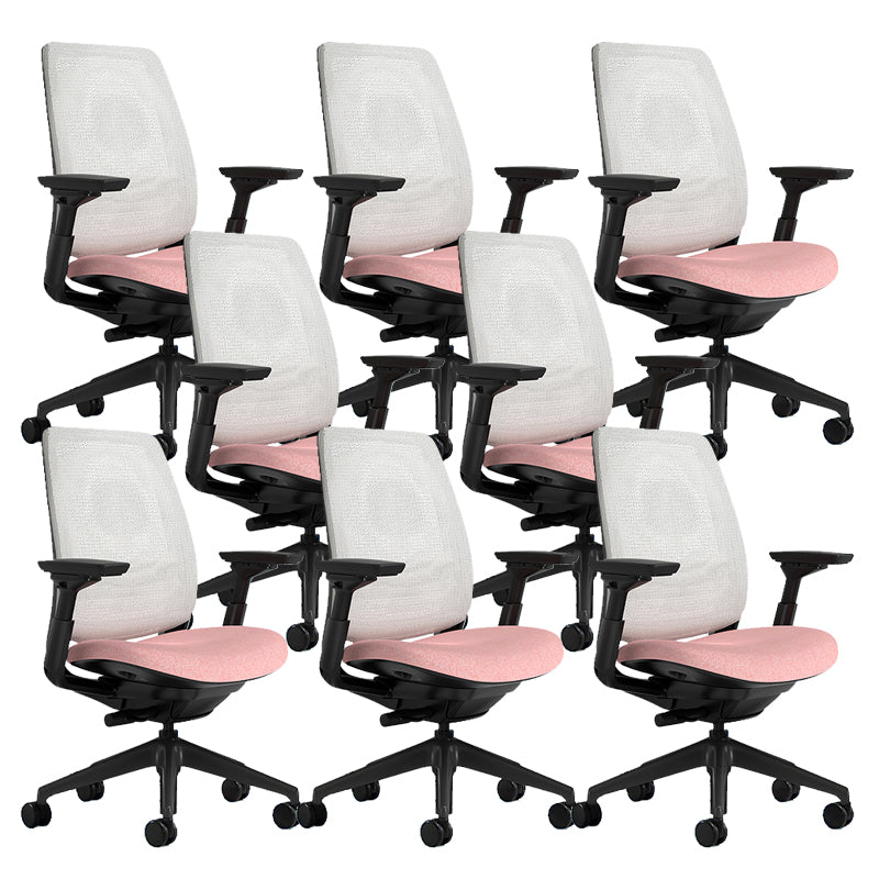 Removable Arms Desk Chair No Distressing Ergonomic Office Chair with Wheels