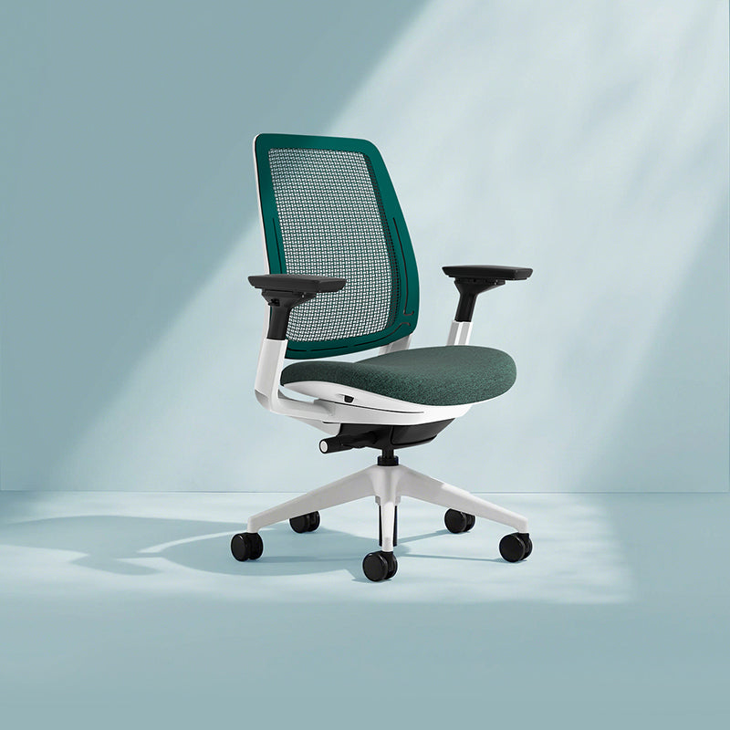 Removable Arms Desk Chair No Distressing Ergonomic Office Chair with Wheels