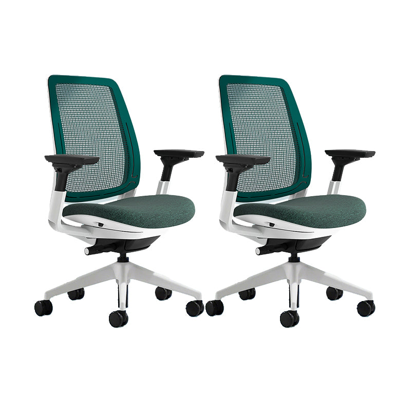 Removable Arms Desk Chair No Distressing Ergonomic Office Chair with Wheels