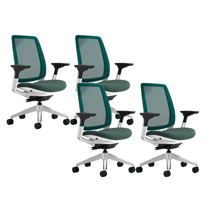 Removable Arms Desk Chair No Distressing Ergonomic Office Chair with Wheels