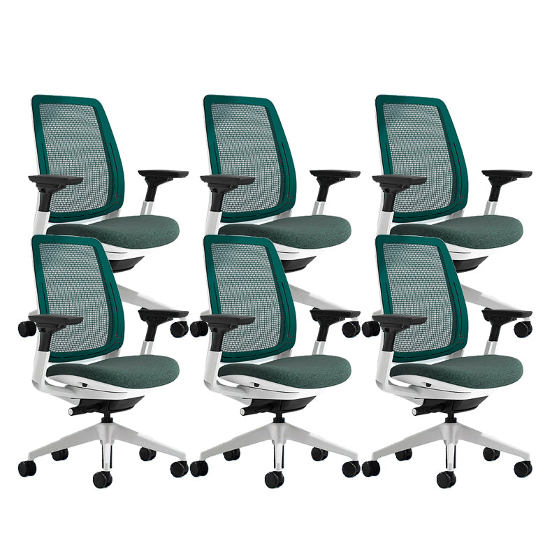 Removable Arms Desk Chair No Distressing Ergonomic Office Chair with Wheels