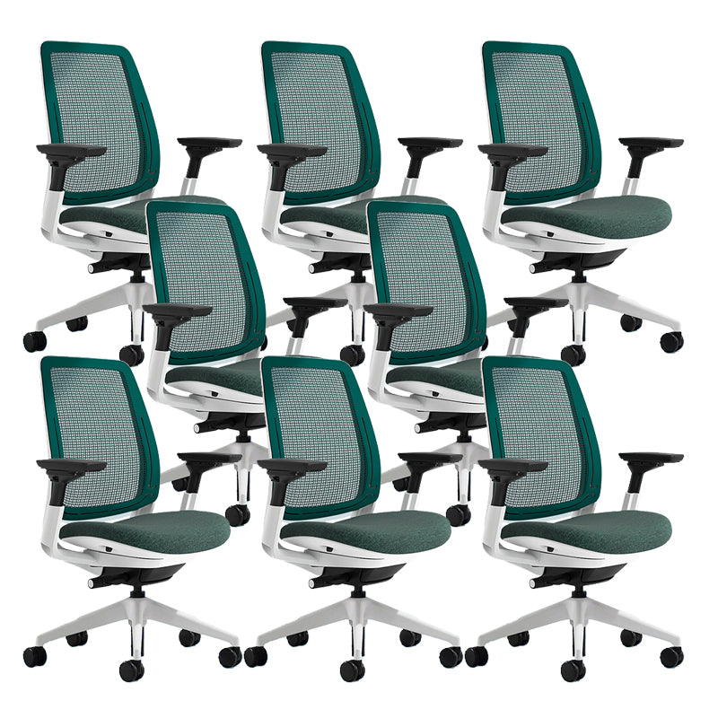 Removable Arms Desk Chair No Distressing Ergonomic Office Chair with Wheels