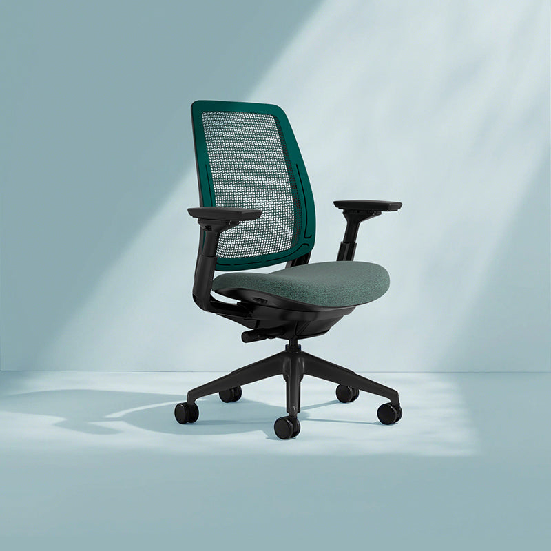 Removable Arms Desk Chair No Distressing Ergonomic Office Chair with Wheels