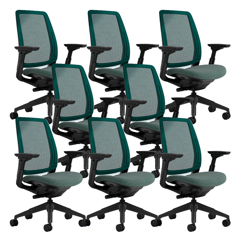 Removable Arms Desk Chair No Distressing Ergonomic Office Chair with Wheels