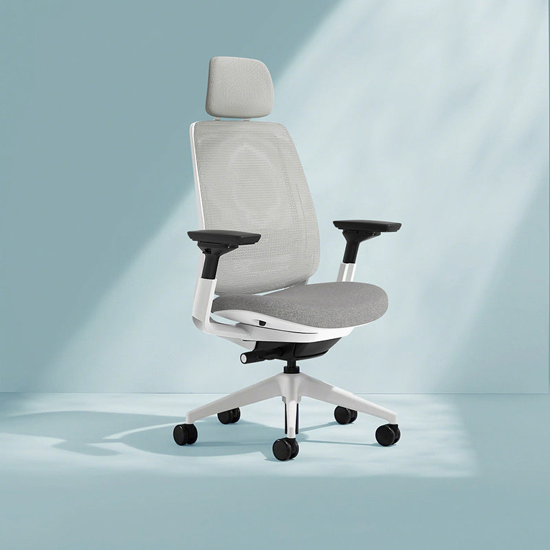 Removable Arms Desk Chair No Distressing Ergonomic Office Chair with Wheels