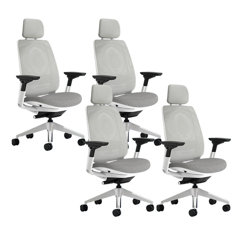 Removable Arms Desk Chair No Distressing Ergonomic Office Chair with Wheels