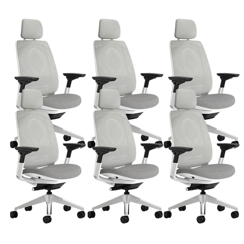 Removable Arms Desk Chair No Distressing Ergonomic Office Chair with Wheels