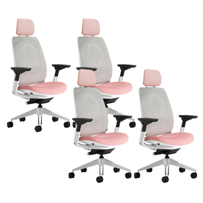 Removable Arms Desk Chair No Distressing Ergonomic Office Chair with Wheels