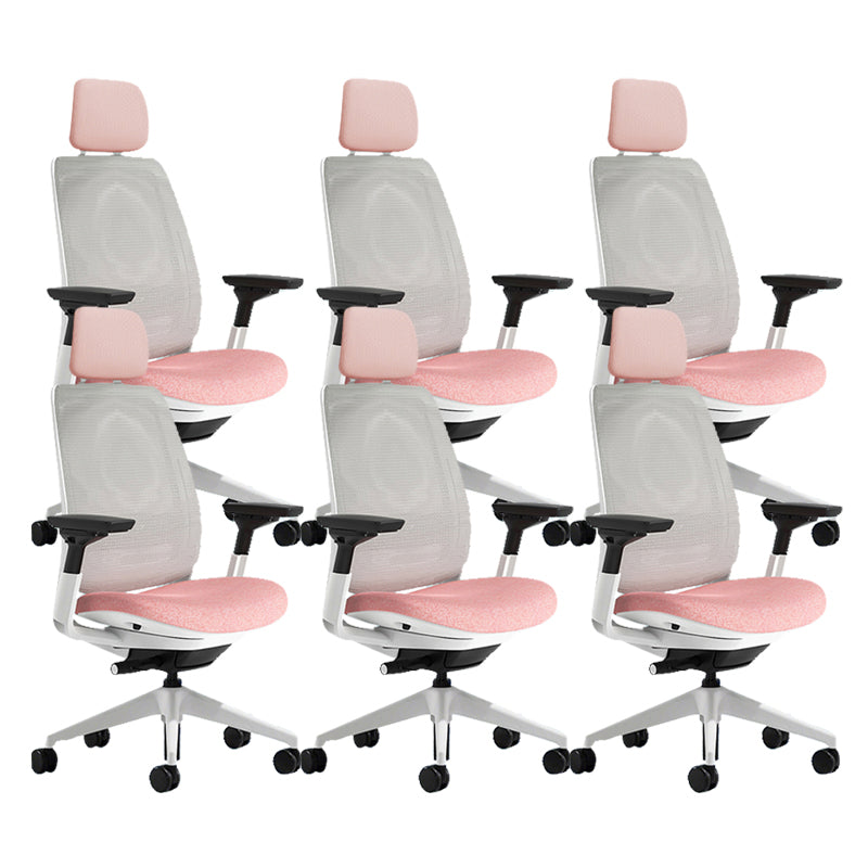 Removable Arms Desk Chair No Distressing Ergonomic Office Chair with Wheels