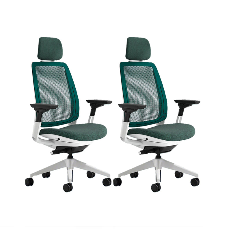 Removable Arms Desk Chair No Distressing Ergonomic Office Chair with Wheels