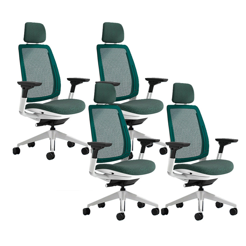 Removable Arms Desk Chair No Distressing Ergonomic Office Chair with Wheels