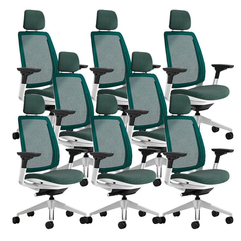 Removable Arms Desk Chair No Distressing Ergonomic Office Chair with Wheels