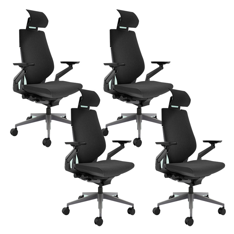 Modern Swivel Chair Adjustable Seat Height Ergonomic Office Chair with Wheels