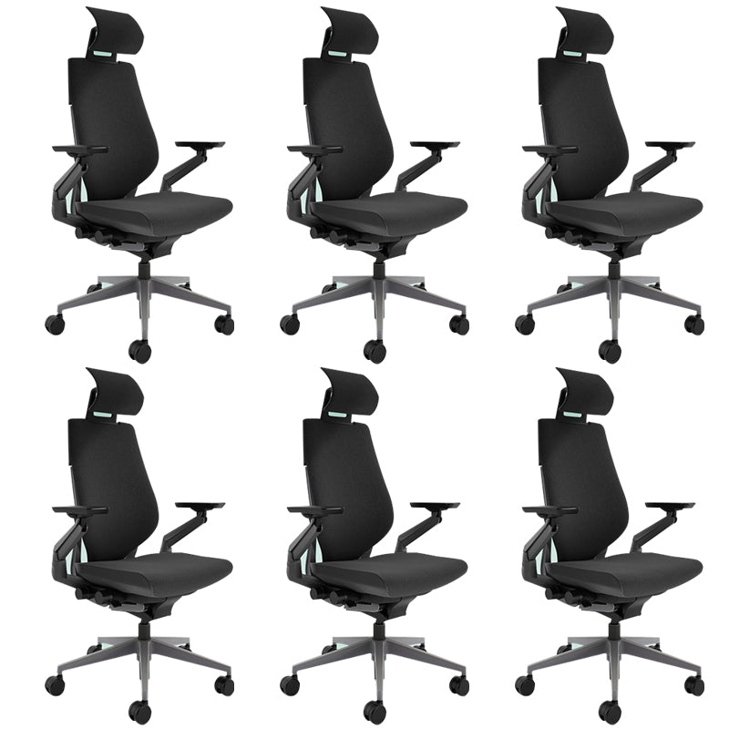 Modern Swivel Chair Adjustable Seat Height Ergonomic Office Chair with Wheels