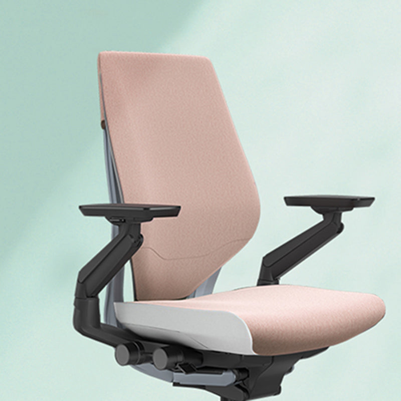 Modern Swivel Chair Adjustable Seat Height Ergonomic Office Chair with Wheels