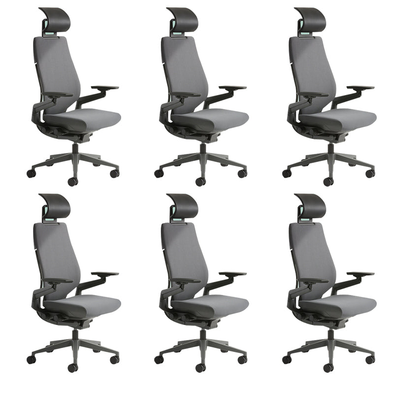 Modern Swivel Chair Adjustable Seat Height Ergonomic Office Chair with Wheels