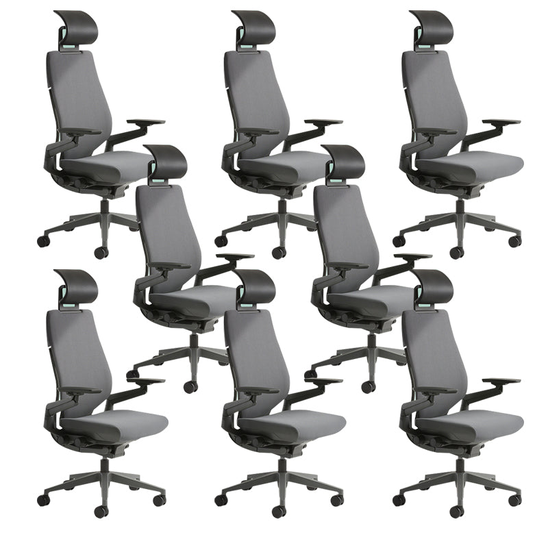 Modern Swivel Chair Adjustable Seat Height Ergonomic Office Chair with Wheels