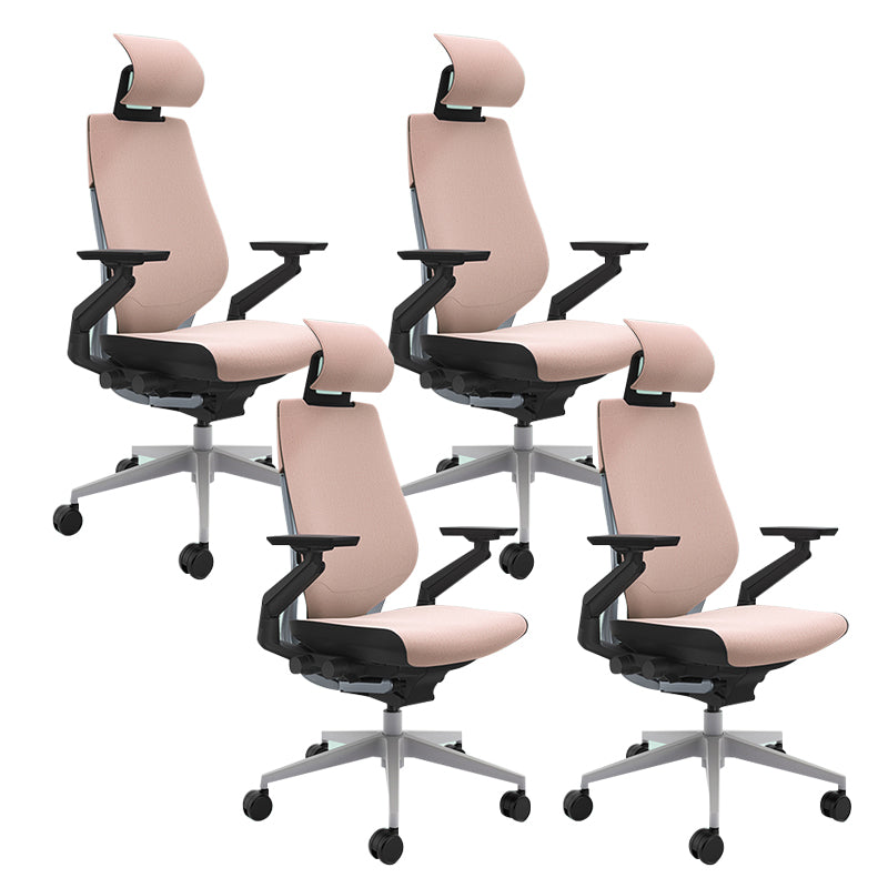 Modern Swivel Chair Adjustable Seat Height Ergonomic Office Chair with Wheels