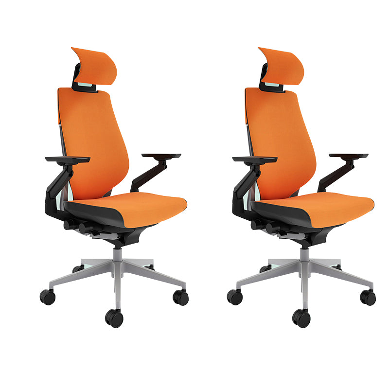 Modern Swivel Chair Adjustable Seat Height Ergonomic Office Chair with Wheels