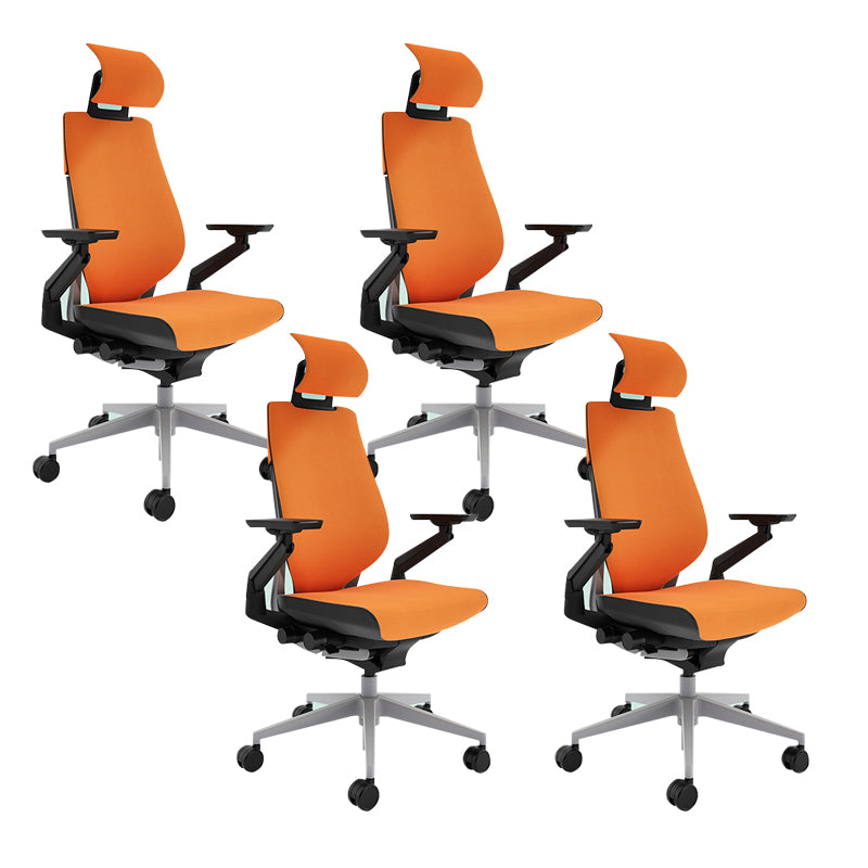 Modern Swivel Chair Adjustable Seat Height Ergonomic Office Chair with Wheels