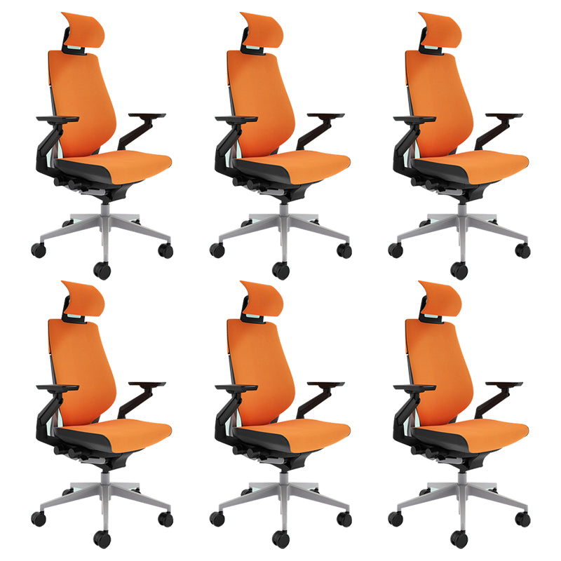 Modern Swivel Chair Adjustable Seat Height Ergonomic Office Chair with Wheels