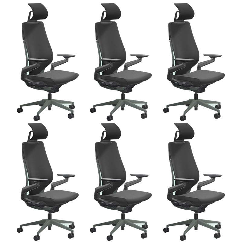 Modern Swivel Chair Adjustable Seat Height Ergonomic Office Chair with Wheels