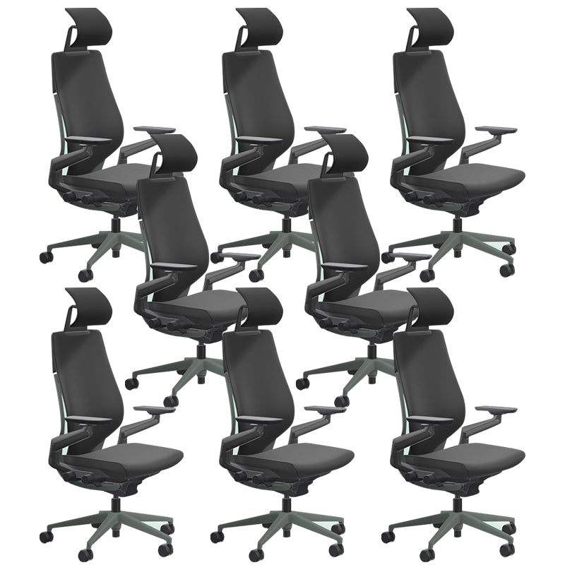 Modern Swivel Chair Adjustable Seat Height Ergonomic Office Chair with Wheels