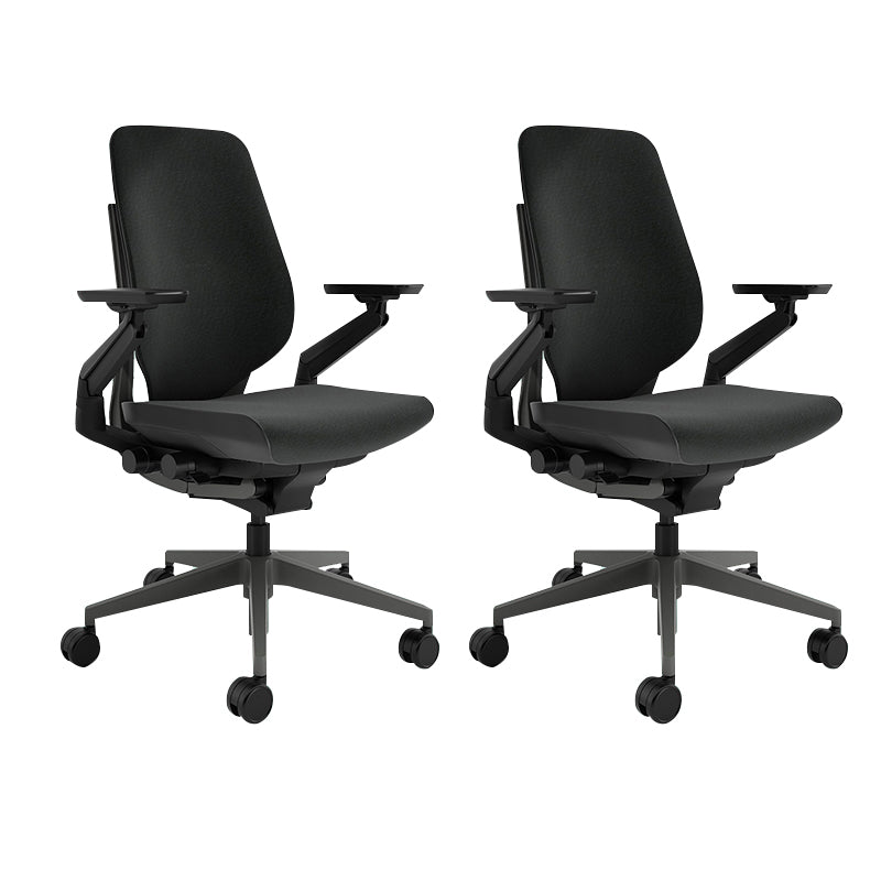 Modern Swivel Chair Adjustable Seat Height Ergonomic Office Chair with Wheels