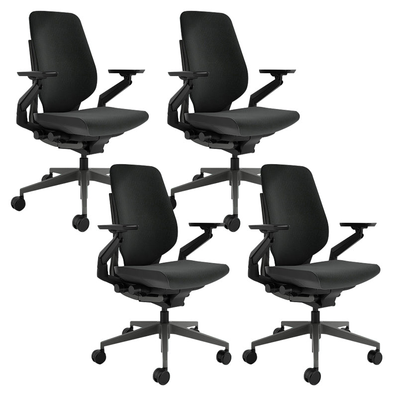 Modern Swivel Chair Adjustable Seat Height Ergonomic Office Chair with Wheels