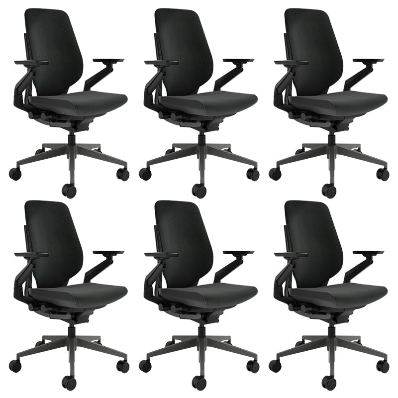 Modern Swivel Chair Adjustable Seat Height Ergonomic Office Chair with Wheels