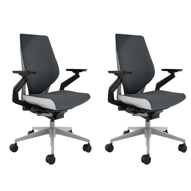 Modern Swivel Chair Adjustable Seat Height Ergonomic Office Chair with Wheels