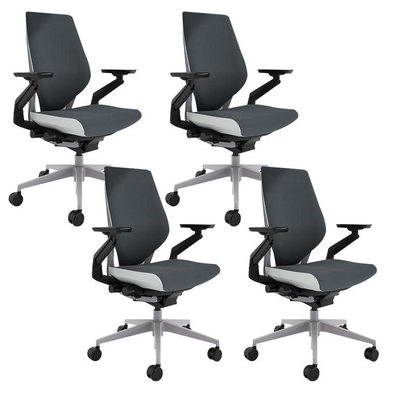 Modern Swivel Chair Adjustable Seat Height Ergonomic Office Chair with Wheels