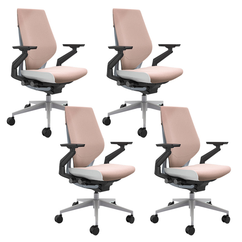 Modern Swivel Chair Adjustable Seat Height Ergonomic Office Chair with Wheels