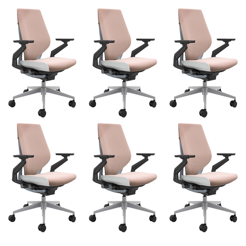 Modern Swivel Chair Adjustable Seat Height Ergonomic Office Chair with Wheels