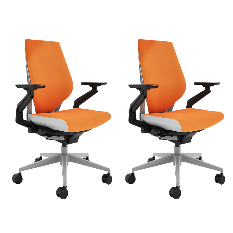 Modern Swivel Chair Adjustable Seat Height Ergonomic Office Chair with Wheels