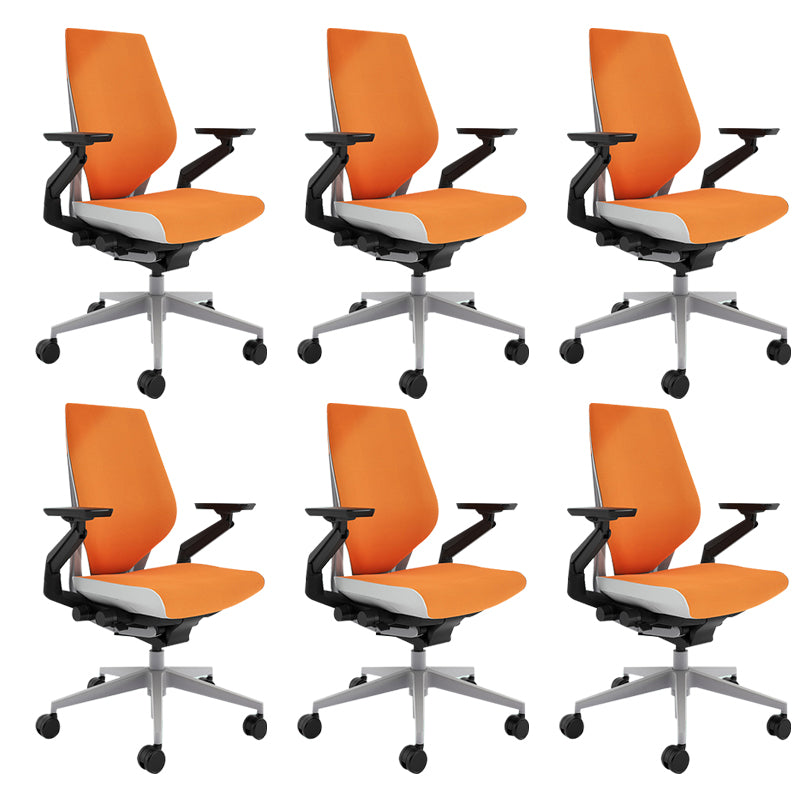 Modern Swivel Chair Adjustable Seat Height Ergonomic Office Chair with Wheels