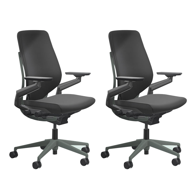 Modern Swivel Chair Adjustable Seat Height Ergonomic Office Chair with Wheels