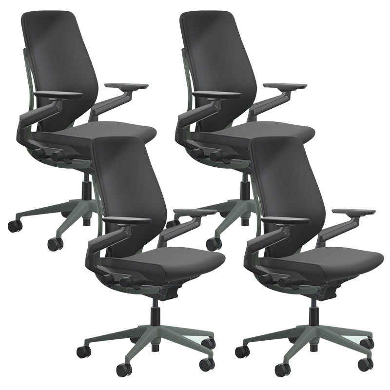 Modern Swivel Chair Adjustable Seat Height Ergonomic Office Chair with Wheels