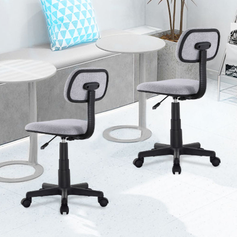 Modern No Arm Conference Chair Wheels Included Desk Chair for Office