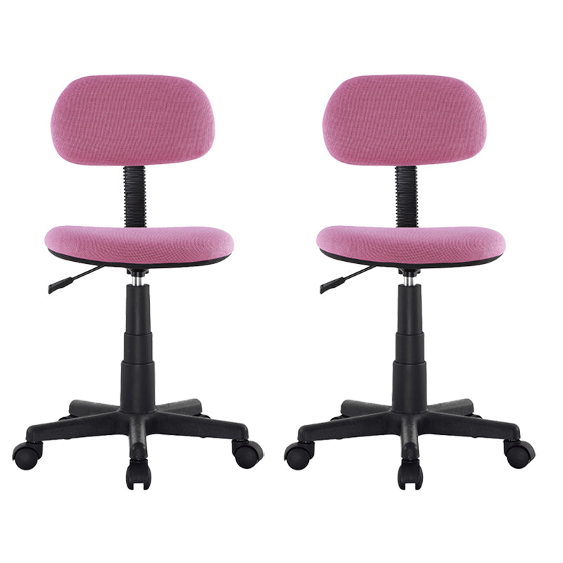 Modern No Arm Conference Chair Wheels Included Desk Chair for Office